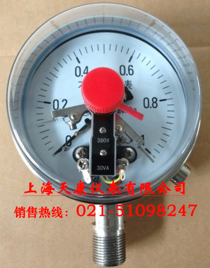 隔離式普通型磁助電接點(diǎn)壓力表YXCG-103